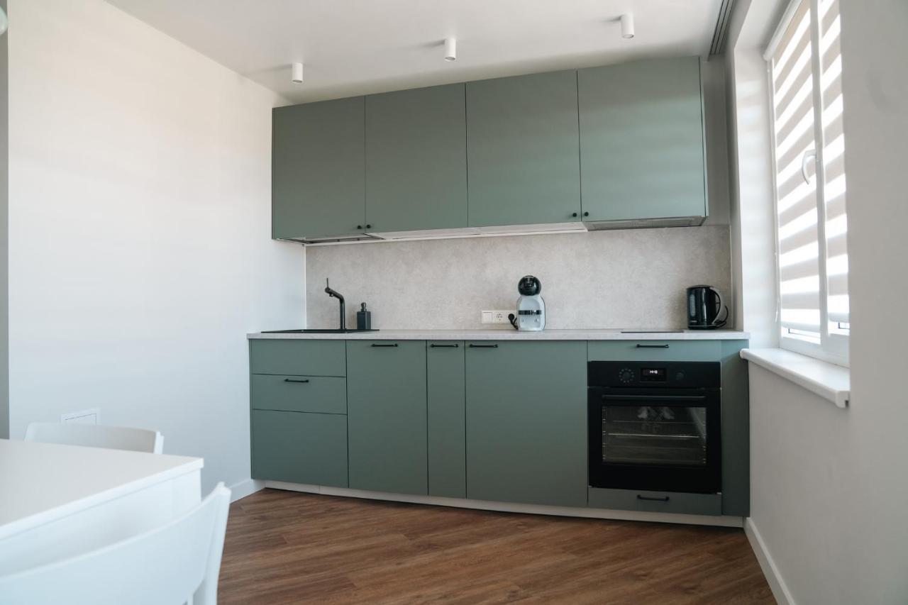 Grey Green Studio Apartment Birštonas Exteriör bild