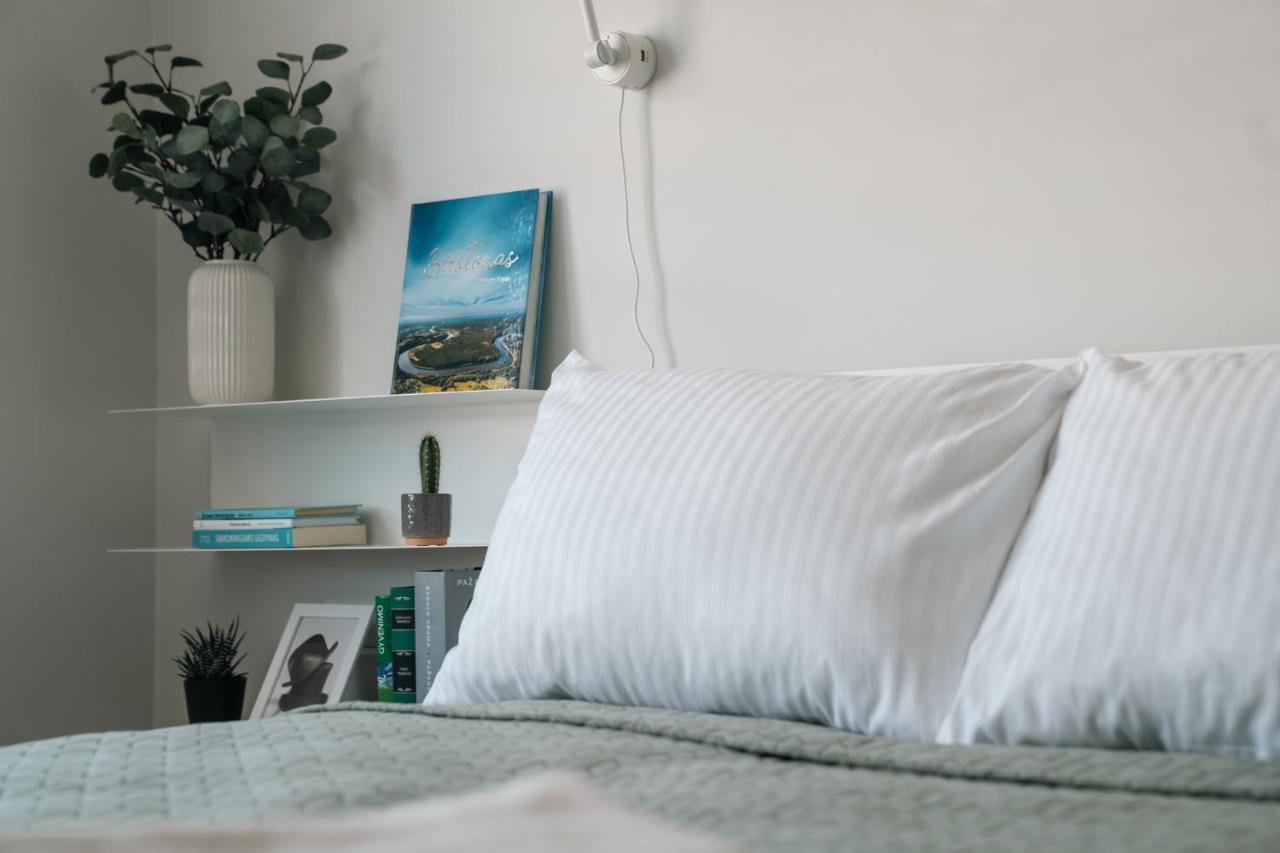 Grey Green Studio Apartment Birštonas Exteriör bild