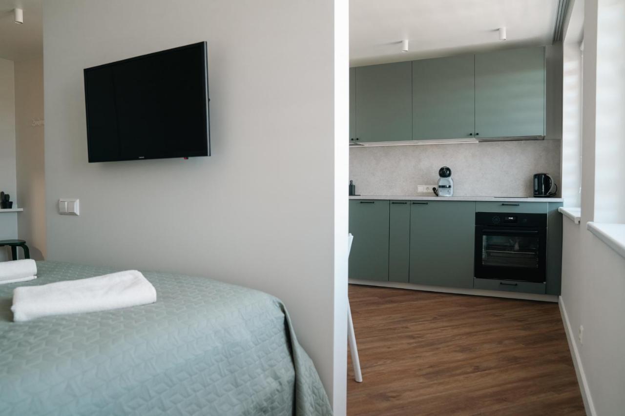 Grey Green Studio Apartment Birštonas Exteriör bild