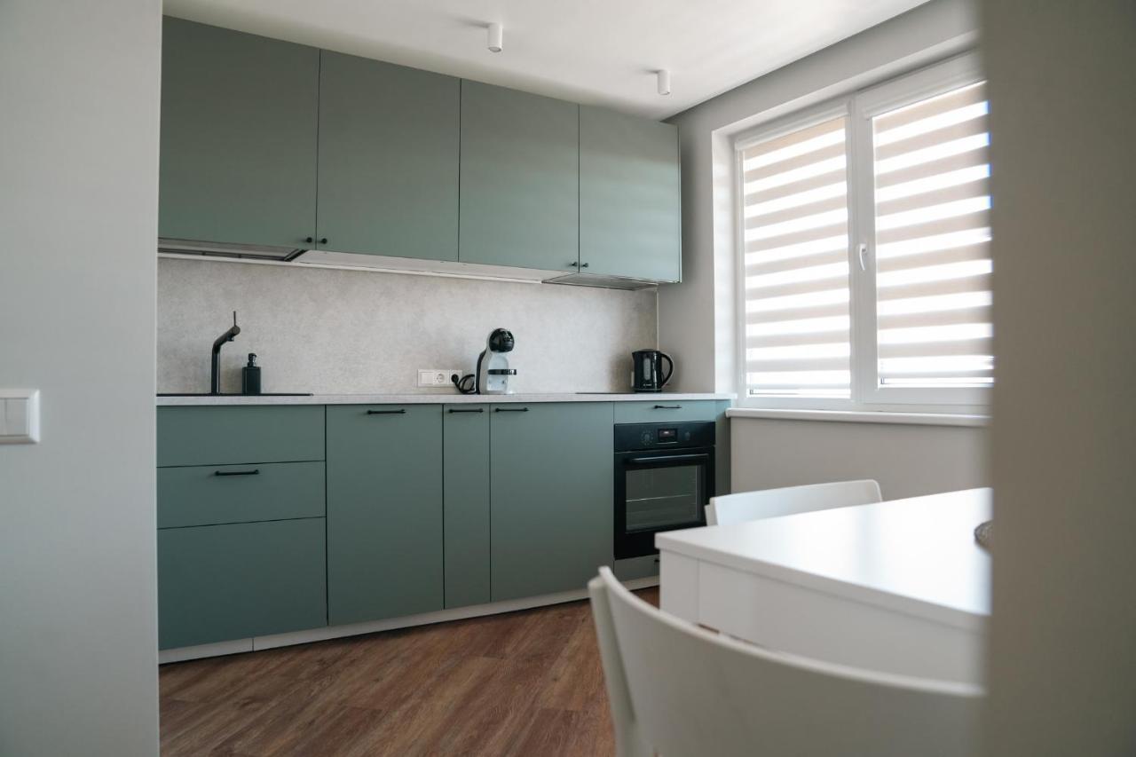 Grey Green Studio Apartment Birštonas Exteriör bild